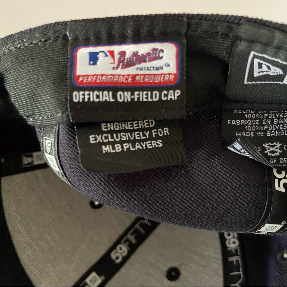 New Era 6 7/8 Cleveland Indians Chief Wahoo
Fitted Baseball Cap 59FIFTY Retro ⚾️ - Picture 7 of 9